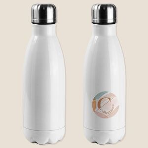 EgotierPro 39101 - Stainless Steel Bottle with Special Finish SODA