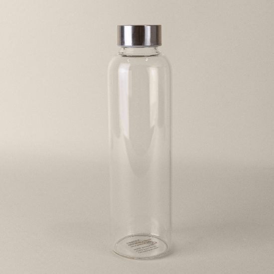 Goya 39535 - Botella de Borosilicato con Grifo Acero 550ml EAU