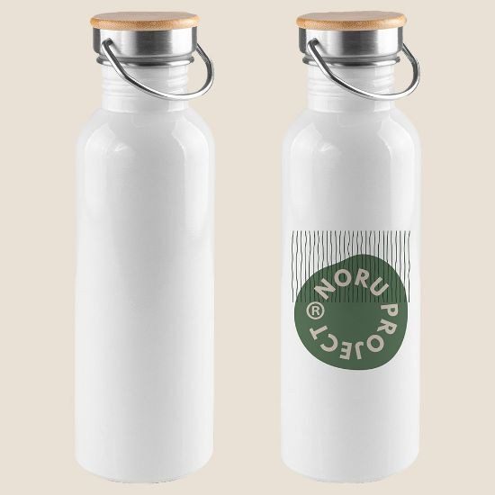 Goya 50049SUB - 750ml Stainless Steel Bottle with Bamboo Cap ML