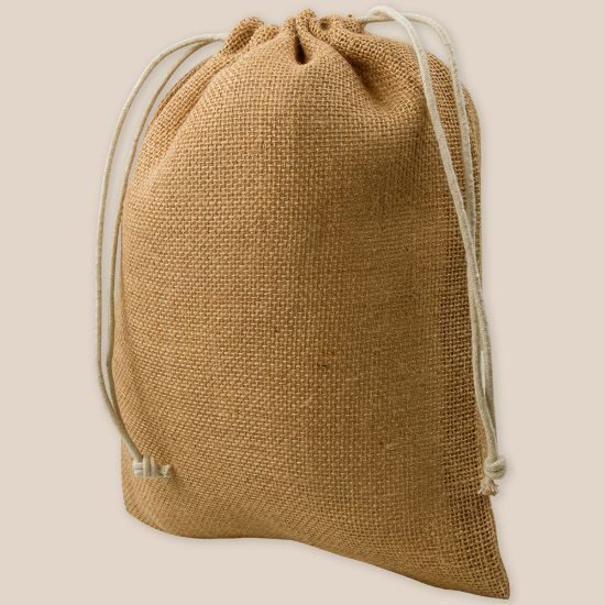 Goya 50613 - Bolsa de Regalo Jute 270 gr/m² con Cierre de Cuerda PACIFIC