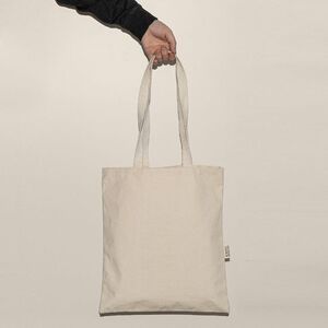 EgotierPro 50686R - Spain-Made Recycled Cotton Bag, 280gr/m2 SPAIN
