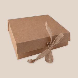 EgotierPro 50689 - Decorative Folding Cardboard Gift Box STEPO