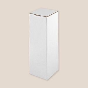 EgotierPro 52094 - WHITE BOTTLE SELF-ASSEMBLY BOX
