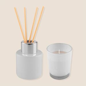 EgotierPro 52524 - 2-in-1 Aromatic Diffuser & Candle Set HONSHU