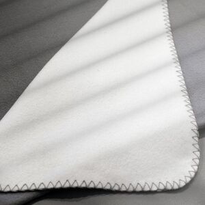 EgotierPro 53505 - Bicolor Polyester Polar Blanket 150gr/m² MAHANA