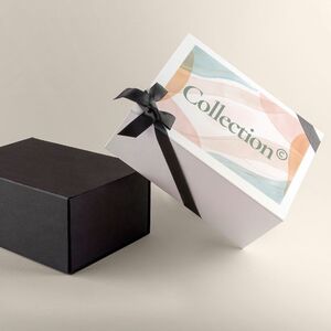 EgotierPro 53578 - Foldable Magnetic Gift Box with FSC LUXE