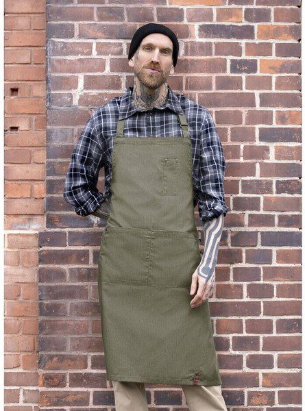 KARLOWSKY KYRCLS15 - BIB APRON DENIM-STYLE