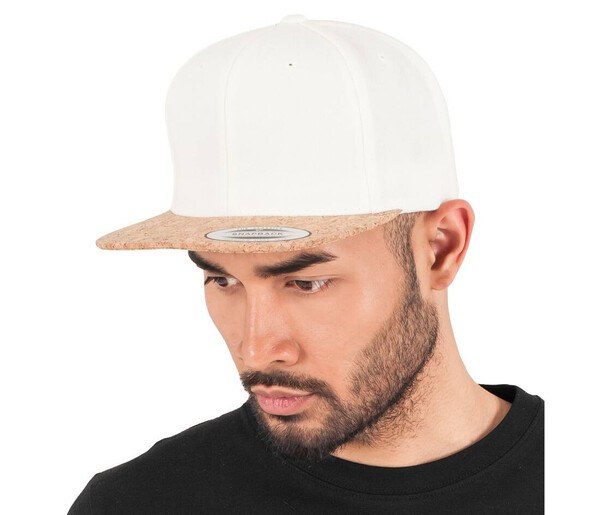 FLEXFIT 6089CO - Gorra Snapback con Visera de Corcho