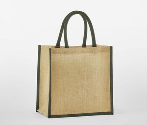 WESTFORD MILL WM477 - NATURAL STARCHED JUTE MINI GIFT BAG