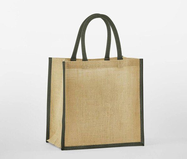 WESTFORD MILL WM477 - NATURAL STARCHED JUTE MINI GIFT BAG