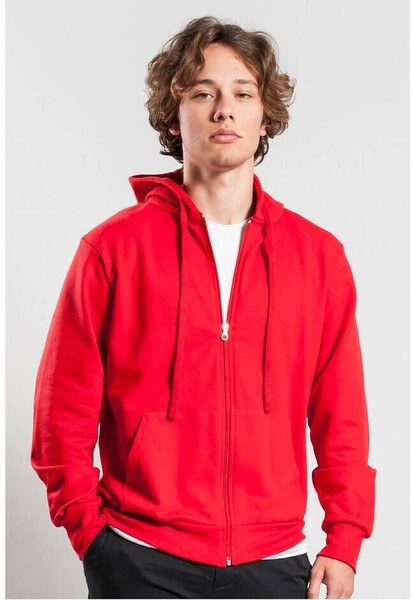 Cozy Kangaroo Pocket Hooded Sweat Jacket