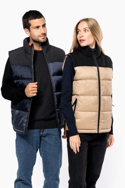 Kariban K6162 - Unisex bi-tone padded bodywarmer