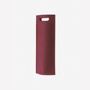EgotierPro BO7502C - RIVER Heat-sealed bag for bottles with gusset on the base and die-cut handle
