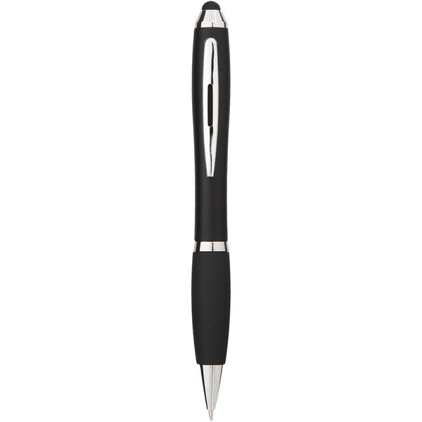 EgotierPro 106392 - Nash coloured stylus ballpoint pen with black grip