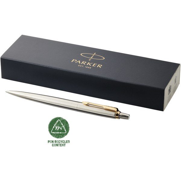 Parker 107025 - Parker bolígrafo de acero inoxidable "Jotter"