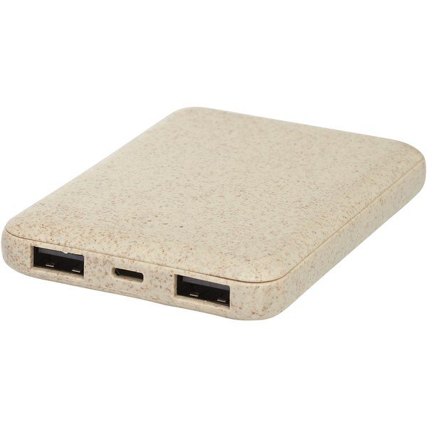 EgotierPro 124137 - Asama 5000 mAh wheat straw power bank