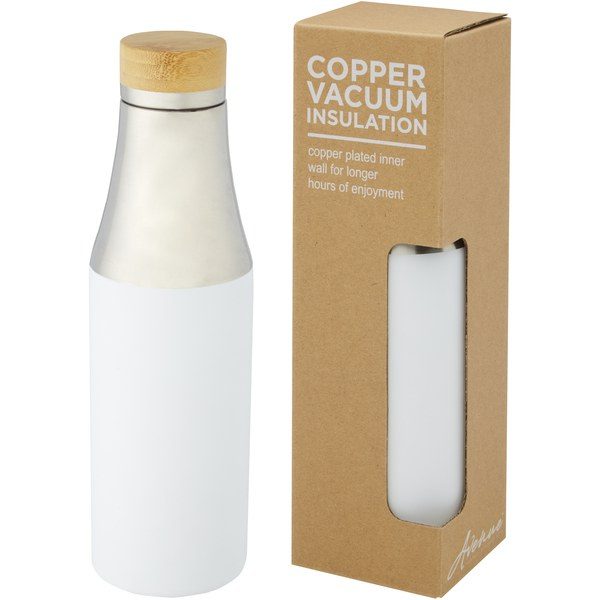 Eco-Chic Copper Insulated Bamboo Lid Bottle 540ml