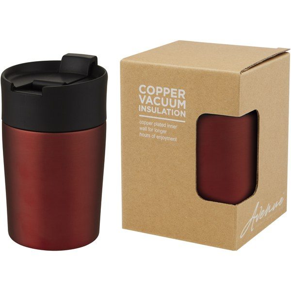 EgotierPro 100688 - Vaso con aislamiento al vacío de cobre de 180 ml "Jetta"