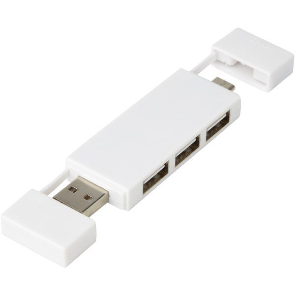 EgotierPro 124251 - Multipuerto USB 2.0 dual "Mulan"