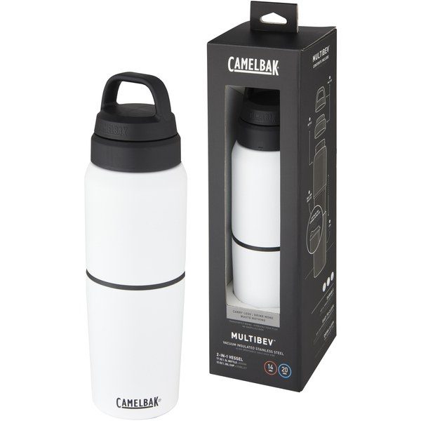 CamelBak® MultiBev Botella y Taza de Acero Inoxidable