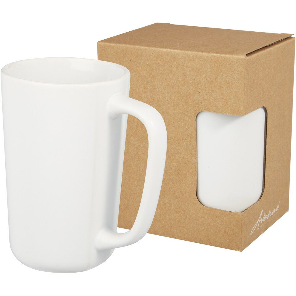 EgotierPro 100728 - Taza de cerámica de 480 ml "Perk"