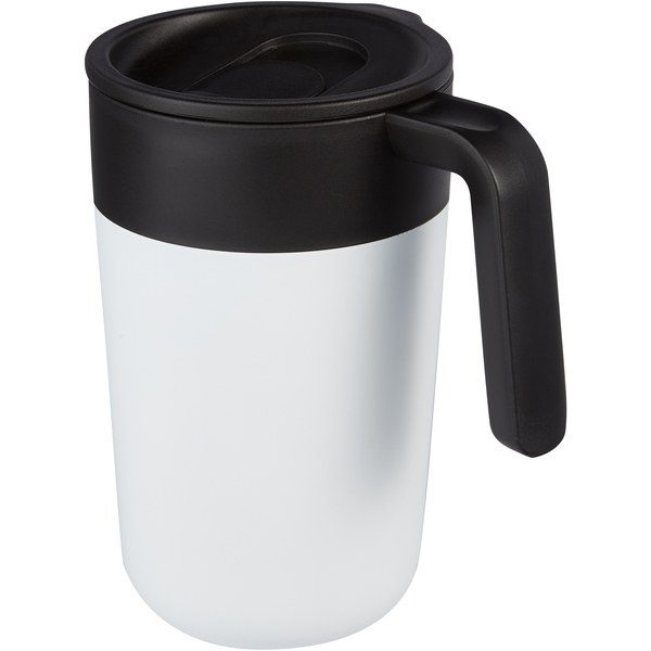 EgotierPro 100731 - Taza de 400 ml con doble pared reciclada "Nordia"