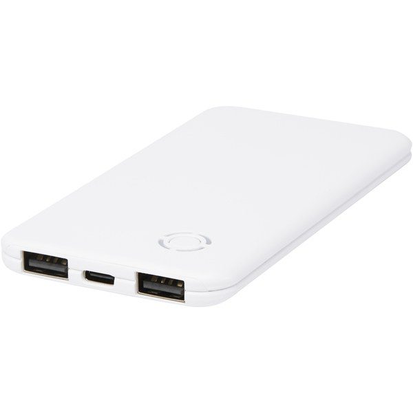 EgotierPro 124319 - Slender 4000 mAh slim dual power bank