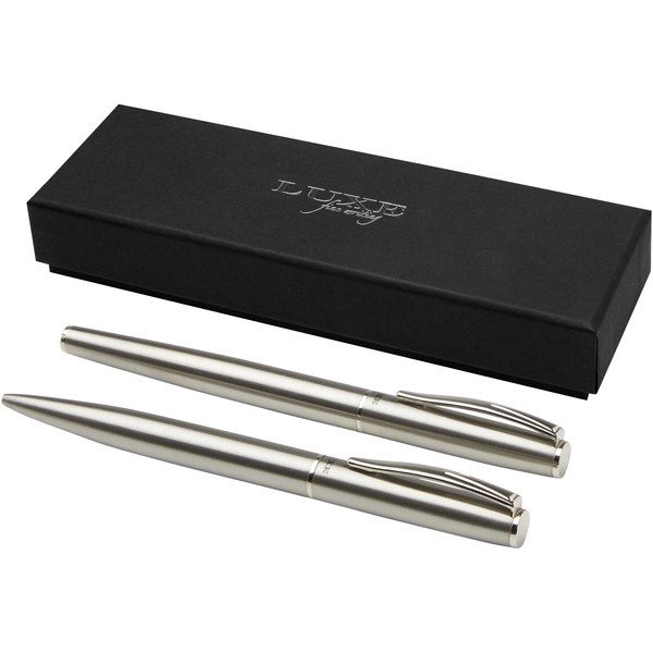 Eco-Friendly Recycled Stainless Steel Pen Duo