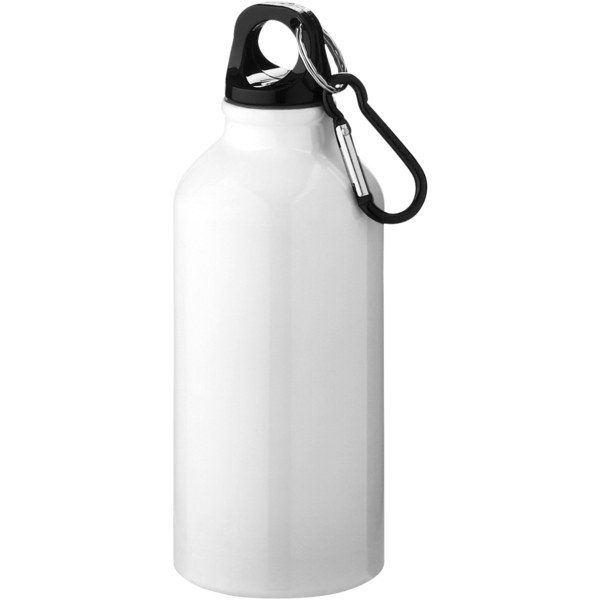 Eco-Friendly Recycled Aluminum Hydration Bottle with Carabiner