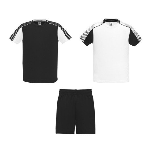 Roly R0525 - JUVE Conjunto Deportivo Unisex con 2 Camisetas y Shorts