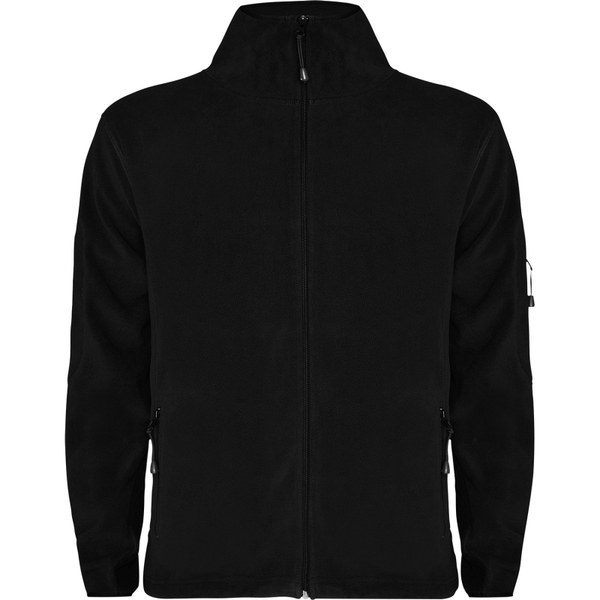 LUCIANE Micro Fleece Jacket with High Collar and Zipper