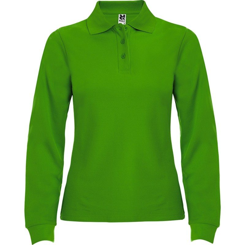 Roly R6636 - ESTRELLA WOMAN L/S Women’s Slim-Fit Long Sleeve Polo Shirt