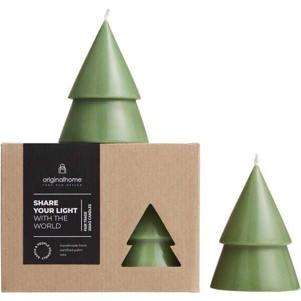 Originalhome 126324 - Xmas tree candle matcha - M