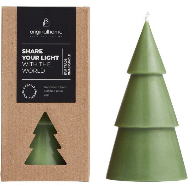 Originalhome 126325 - Xmas tree candle matcha - L