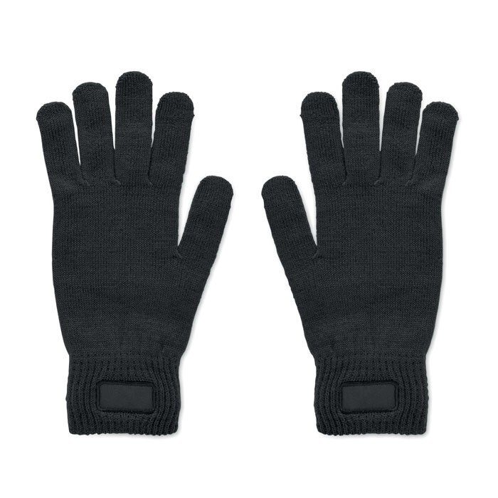 GiftRetail MO2399 - HANDNIT Guantes de punto en RPET