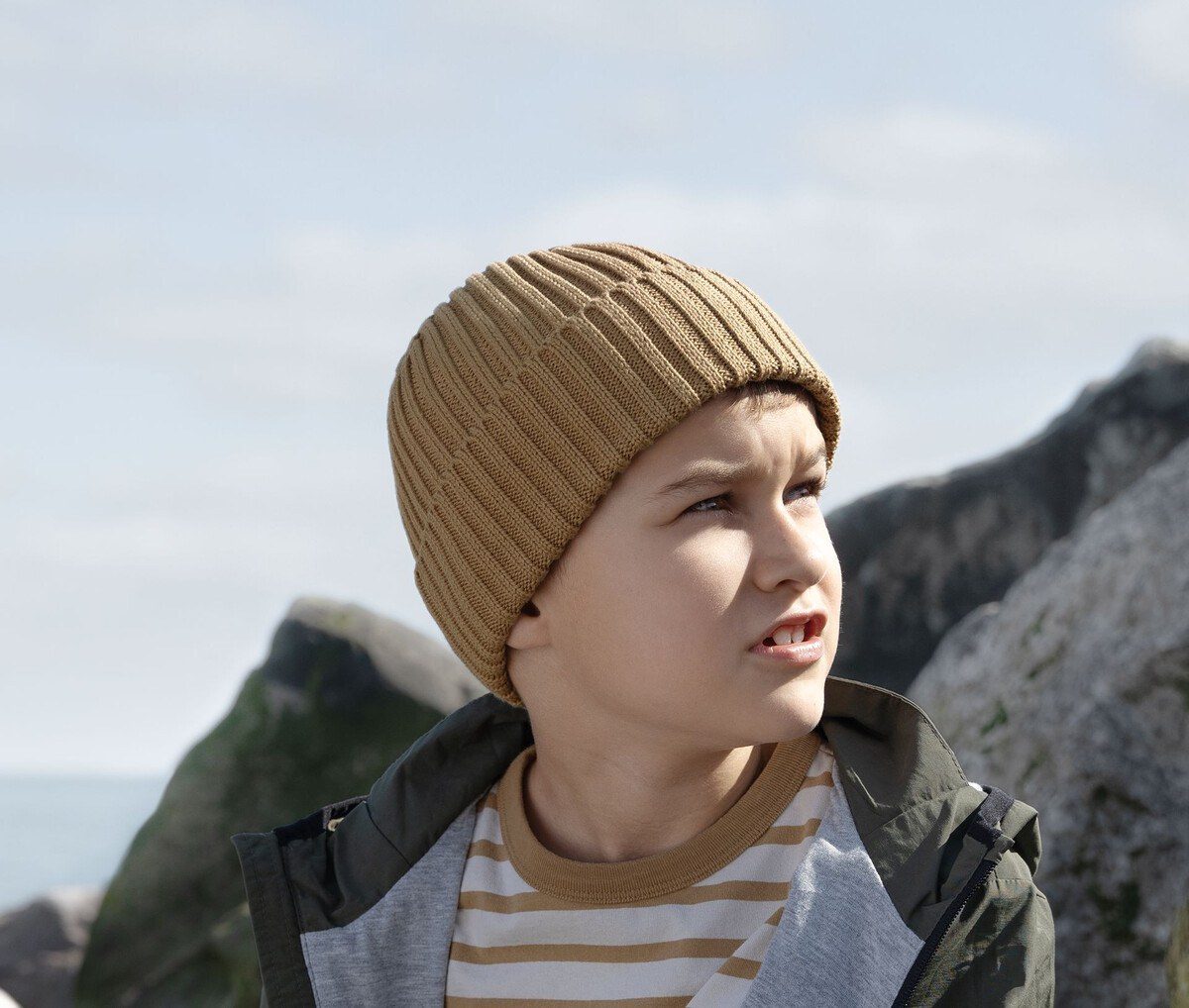 BEECHFIELD BF341B - ORGANIC COTTON KIDS BEANIE