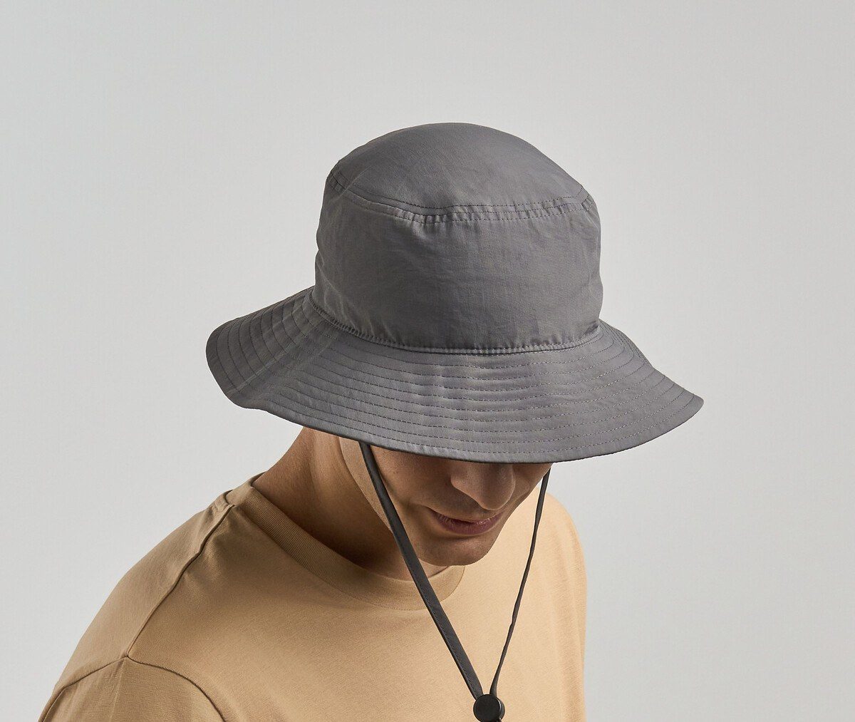 ATLANTIS HEADWEAR AT300 - Bucket hat with adjustable drawcord