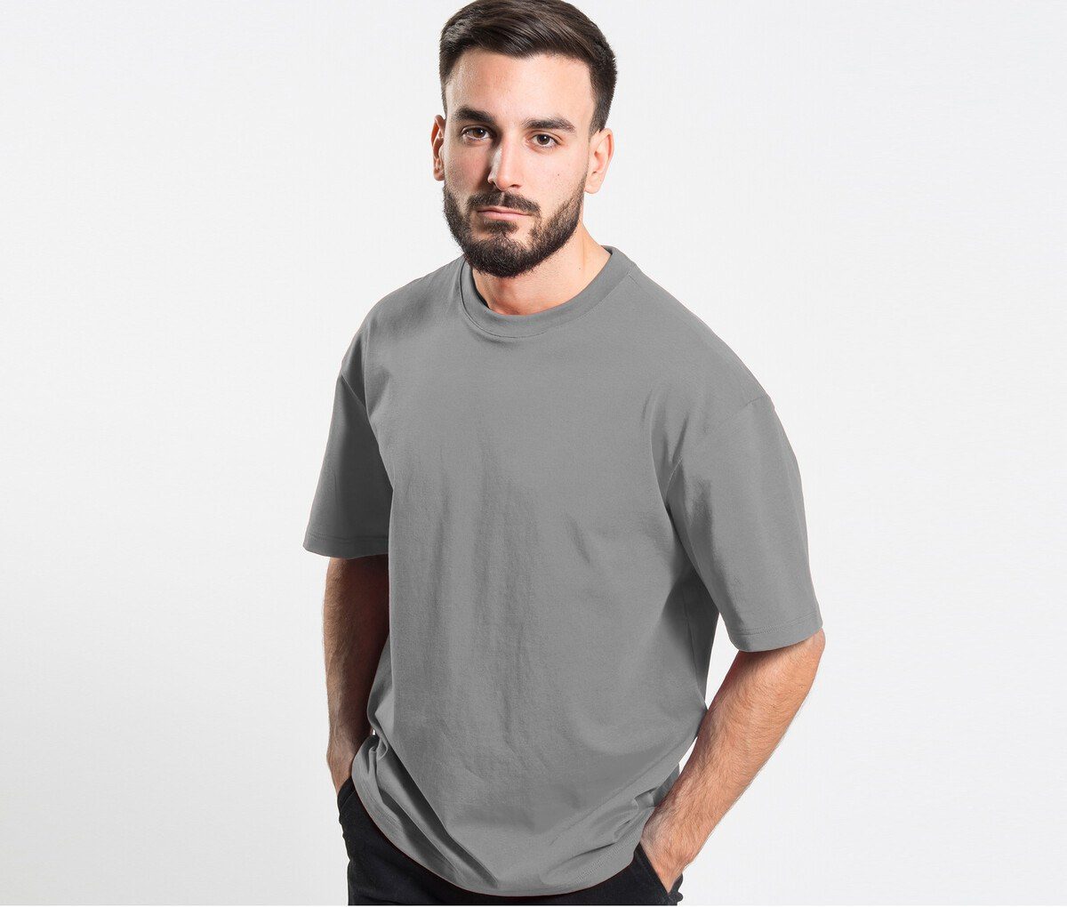 VESTI IT645T - HEAVYWEIGHT OVERSIZED CREW NECK T-SHIRT